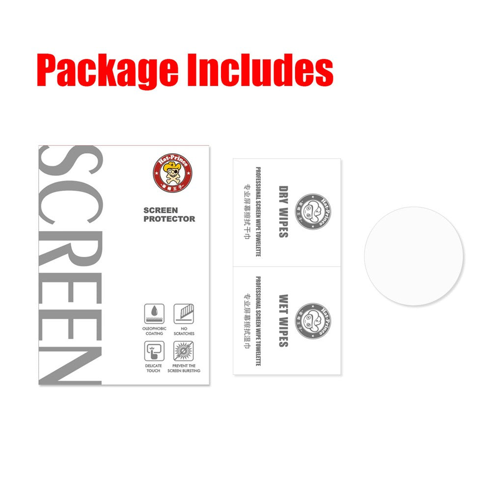 HAT PRINCE 0.2mm 9H 2.15D Tempered Glass Screen Guard Film for Samsung Galaxy Watch 46mm