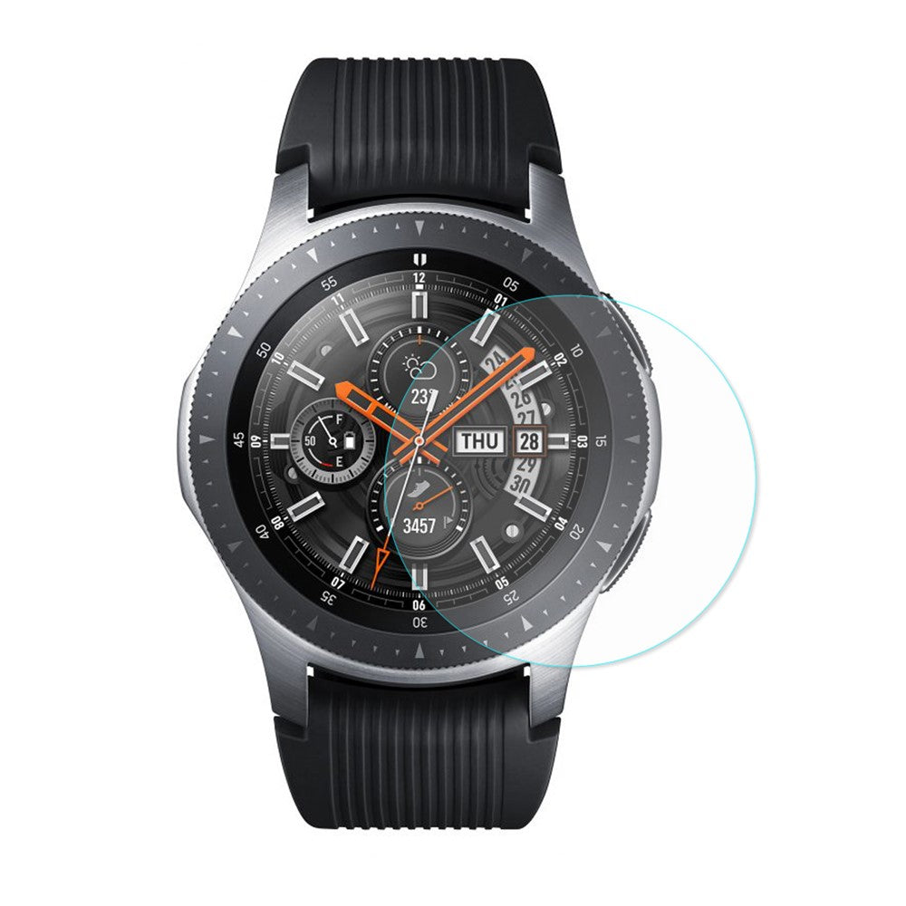 2Pcs HAT PRINCE for Samsung Galaxy Watch 46mm 0.2mm 9H 2.15D Tempered Glass Screen Protectors