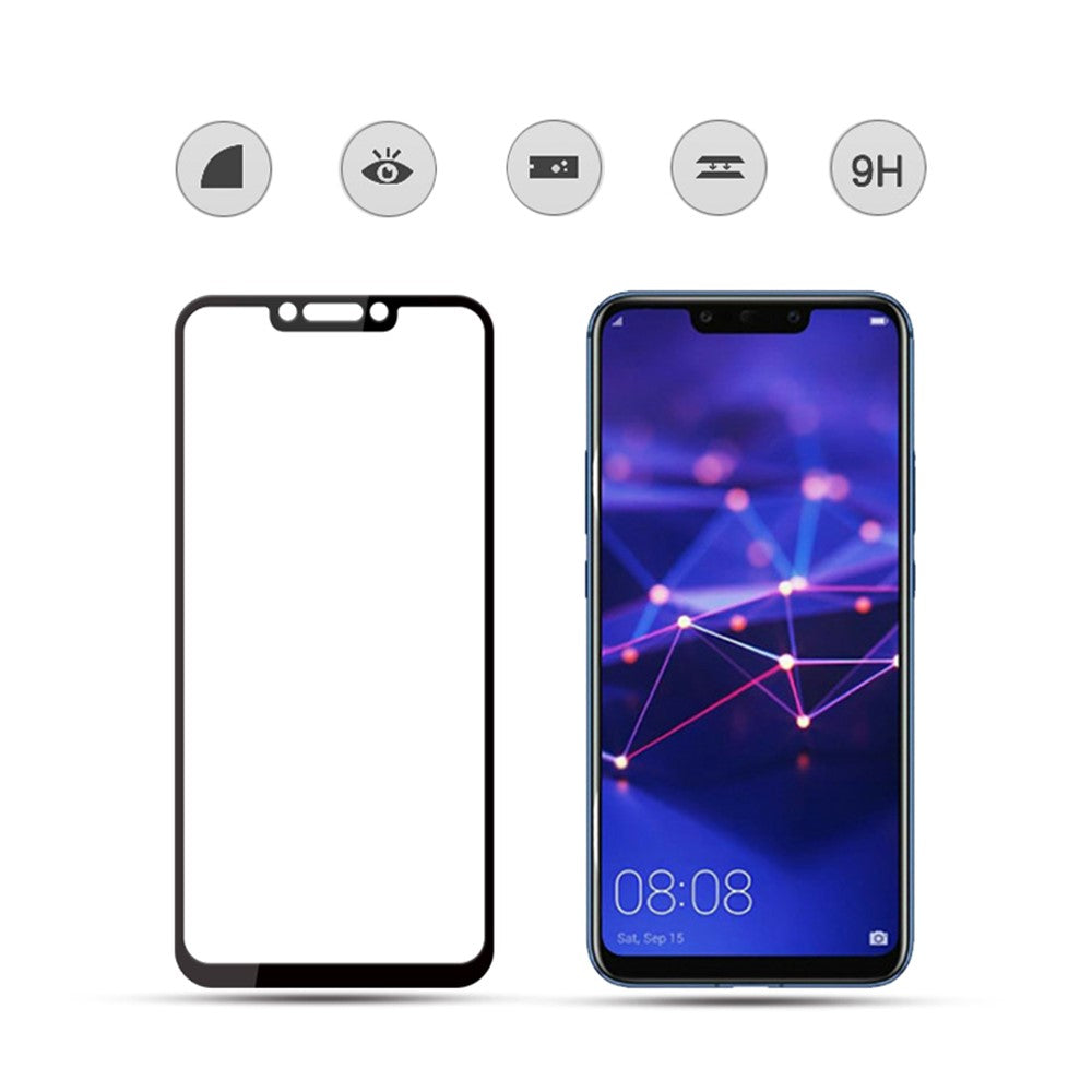 MOCOLO Arc Edge Full Coverage Tempered Glass Screen Protector for Huawei Mate 20 Lite / Maimang 7