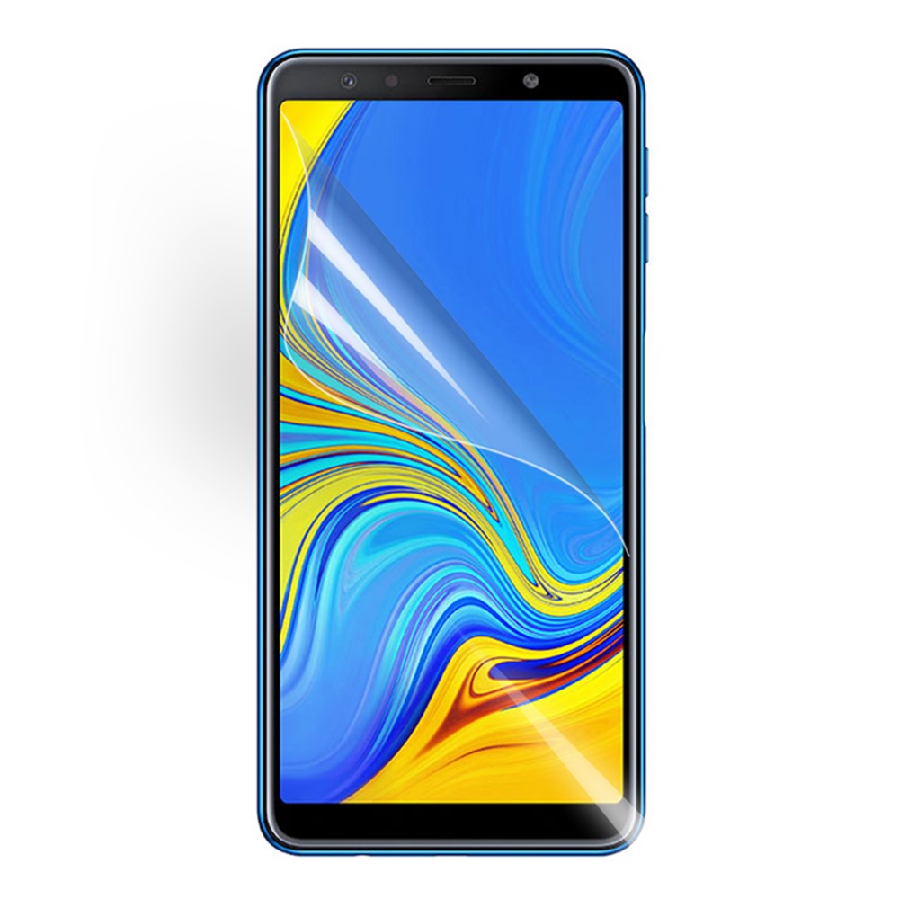 Clear LCD Screen Protector Shield Film for Samsung Galaxy A7 (2018)
