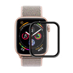 HAT PRINCE til Apple Watch-serien SE3 / SE2 / SE1 / 6 / 5 / 4 40 mm skærmbeskyttelse, 0,2 mm 9H 3D-hærdet glas med kant i aluminiumslegering
