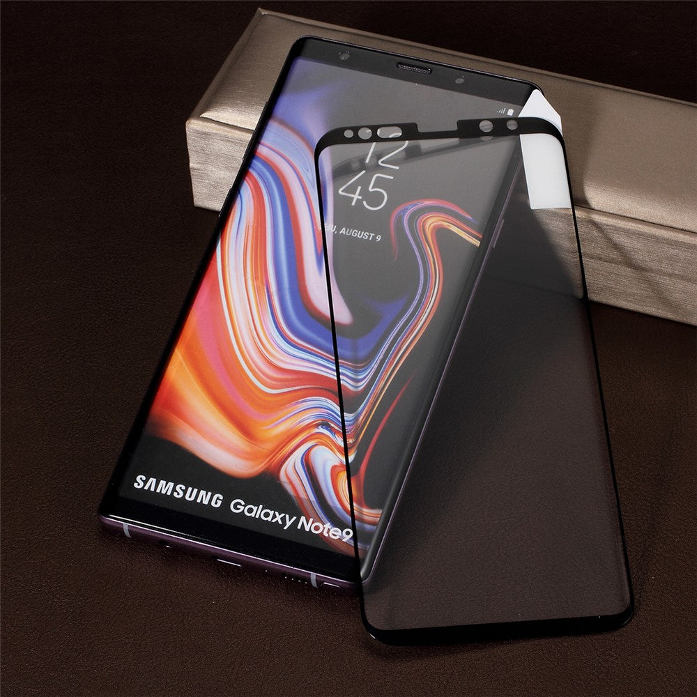 RURIHAI for Samsung Galaxy Note9 N960 [3D Curved Full Glue Full Cover] Tempered Glass Screen Protector 0.26mm