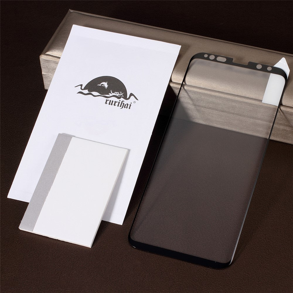 RURIHAI for Samsung Galaxy Note9 N960 [3D Curved Full Glue Full Cover] Tempered Glass Screen Protector 0.26mm