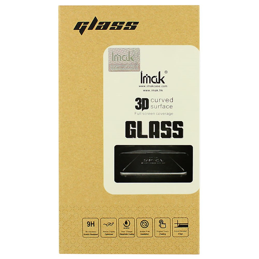 IMAK Hot Bending 3D Curved Härdat Glas Heltäckande Skärmskydd för Huawei P30 Pro