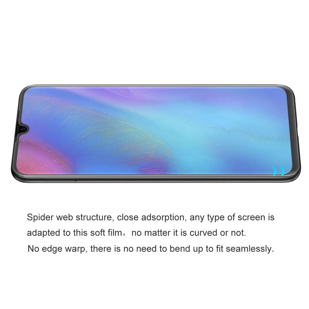 HAT PRINCE Hydrogel Film 3D Full Covering Soft Screen Guard Film for Huawei P30