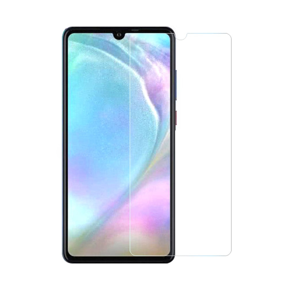 Anti-dust Shockproof 0.3mm Arc Edge Tempered Glass Screen Protector Anti-explosion for Huawei P30 Lite