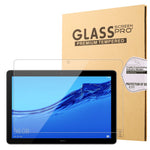 For Huawei MediaPad T5 10 9H Full Screen Coverage Shockproof Tempered Glass Protector Film 0.25mm Arc Edge