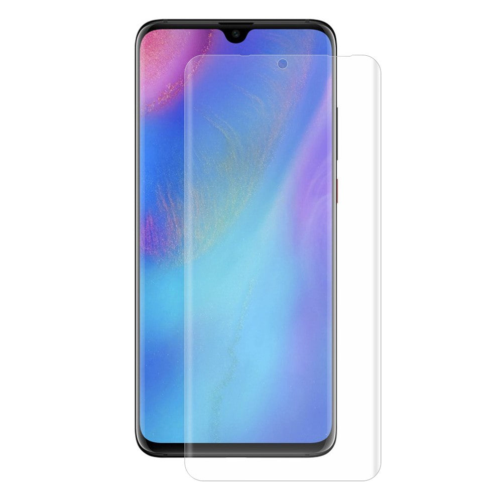 HAT PRINCE 3D Full Size PET Hot Bending HD Clear Screen Shield for Huawei P30 Pro