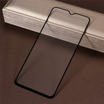 Heltäckande silkestryck härdat glas skärmskyddsfilm för Samsung Galaxy A50 / A50s / A30