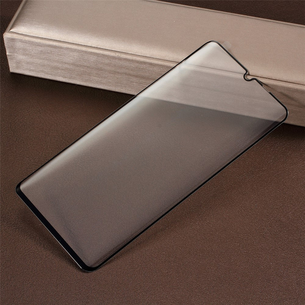 Full Covering Screen Silk Printing Tempered Glass Shield for Huawei P30 Pro