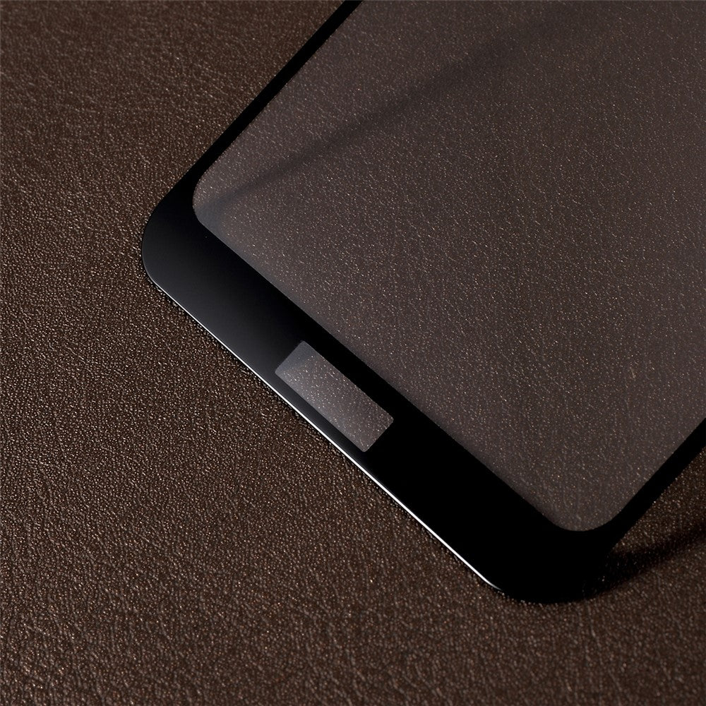 RURIHAI hærdet glasskærmbeskyttelse i fuld størrelse med fuld lim og solid beskyttelse til Huawei Y6 (2019) / Y6 Prime (2019) / Y6 Pro (2019)