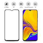 AMORUS Fuld Lim Silketryk Hærdet Glas Fuld Skærmbeskytter til Samsung Galaxy A50 / A30 / A20 / M30 / A40s