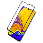 AMORUS Fuld Lim Silketryk Hærdet Glas Fuld Skærmbeskytter til Samsung Galaxy A50 / A30 / A20 / M30 / A40s