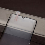 Silk Print Full Glue Tempered Glass Screen Protector Film, Support Fingerprint Unlock for Huawei P30 Pro