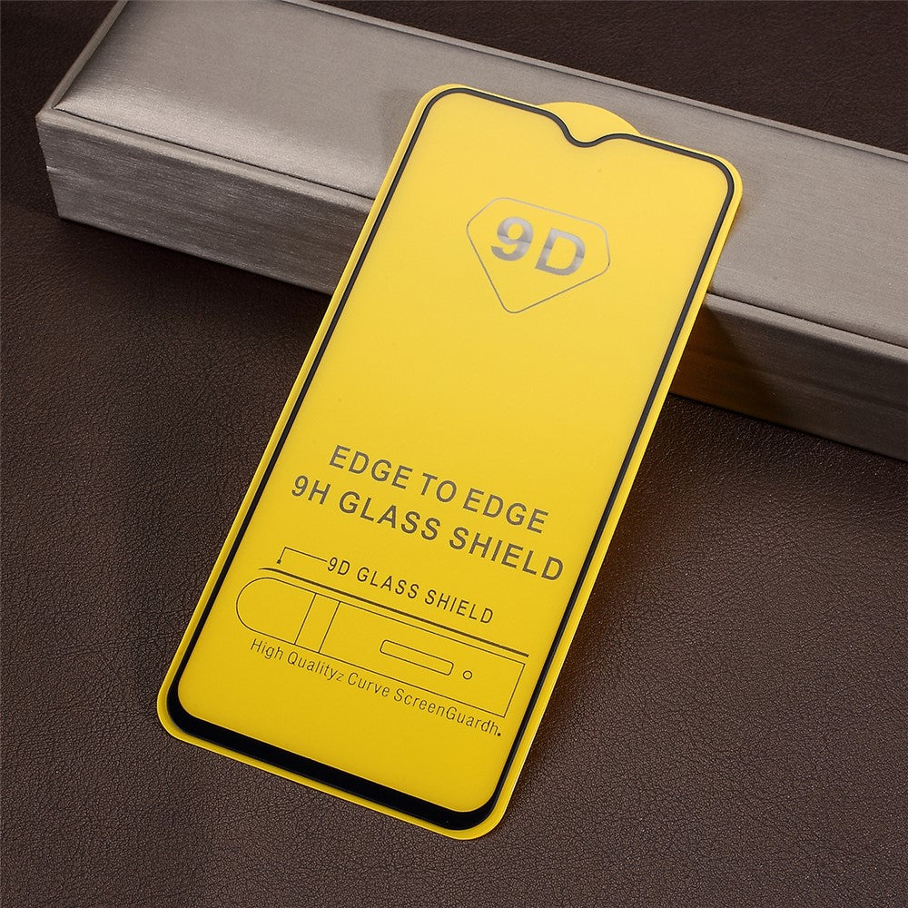 9D Fuldskærmsdækkende Silketryk Hærdet Glas Beskyttelsesfilm til Samsung Galaxy M30/A50/A50s/A30s/A20/A30/A40s