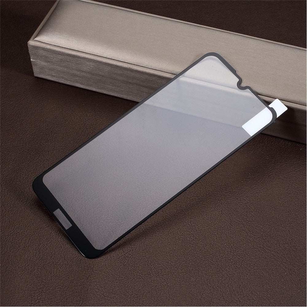Silketrykt, fuldhærdet glasskærmbeskyttelse til Huawei Y6 (2019) / Y6 Prime (2019) / Y6 Pro (2019)