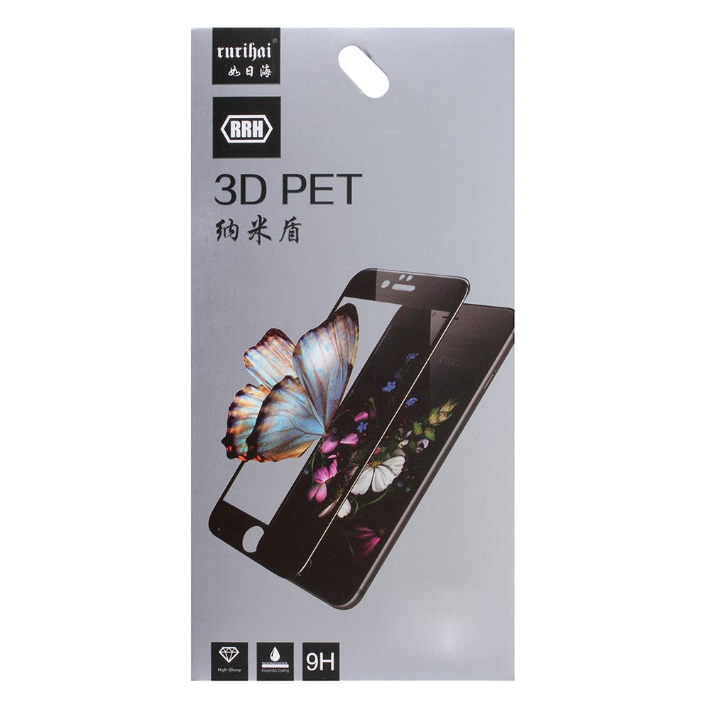 RURIHAI 0,1 mm silkestryck mjuk PET-film böjd helskärmsskydd för Huawei P30