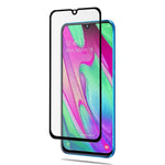 MOCOLO Silk Printing Ultra Clear Tempered Glass Full Screen Film [Full Glue] for Samsung Galaxy A40
