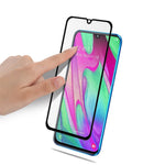 MOCOLO Silk Printing Ultra Clear Tempered Glass Full Screen Film [Full Glue] for Samsung Galaxy A40