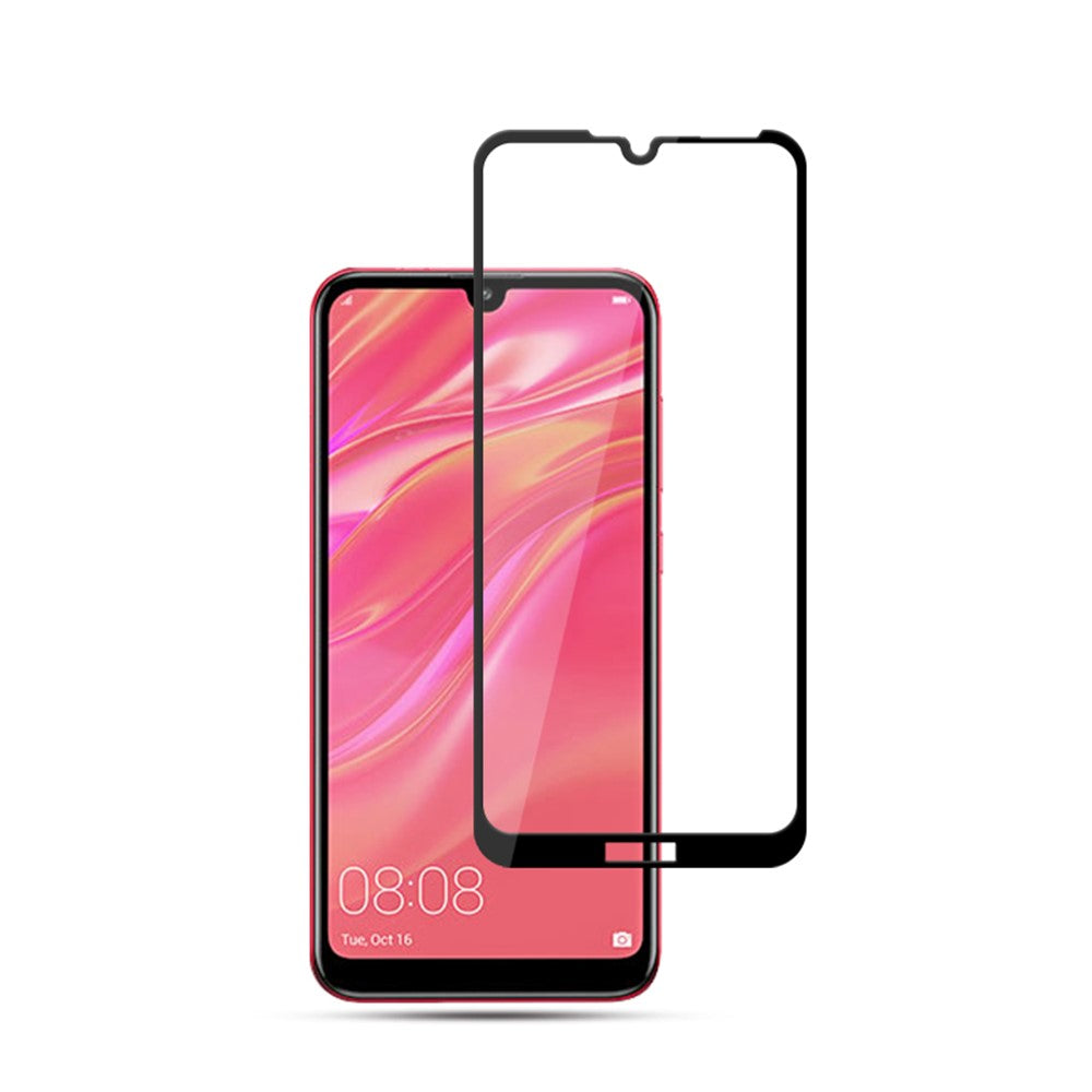 MOCOLO Ultra Clear Härdat Glas Helskärmsskyddsfilm [Full Glue] för Huawei Y7 (2019)