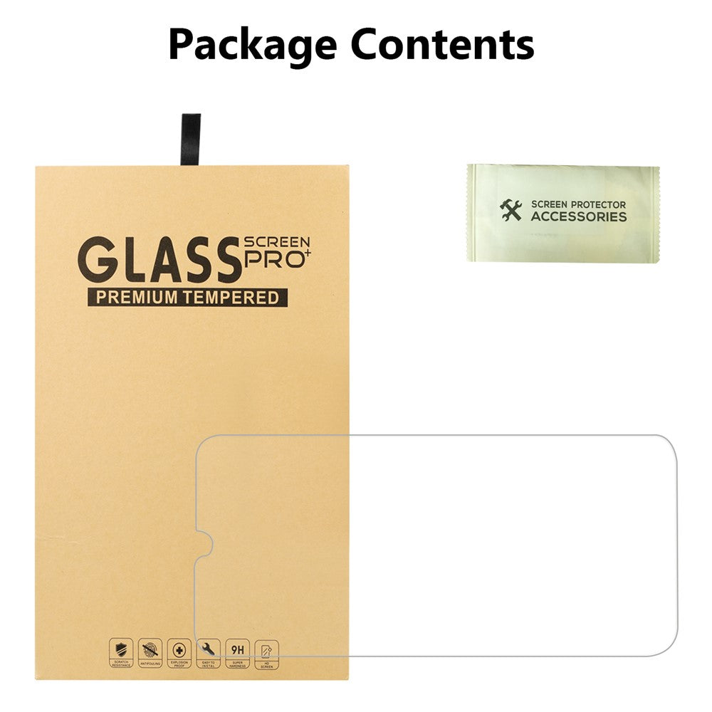 0,25 mm buet kant 9H hærdet glas beskyttelse anti-eksplosion til Samsung Galaxy A70