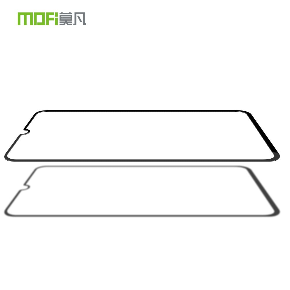MOFI 9H Anti-blue ray 2.5D Arc Edge Heltäckande Härdat Glas Skärmskyddsfilm för Samsung Galaxy A70
