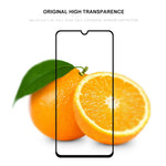 HAT PRINCE 0,26 mm 9H 2.5D hærdet glas med fuld limbeskyttelse og fuld dækning til Samsung Galaxy A70