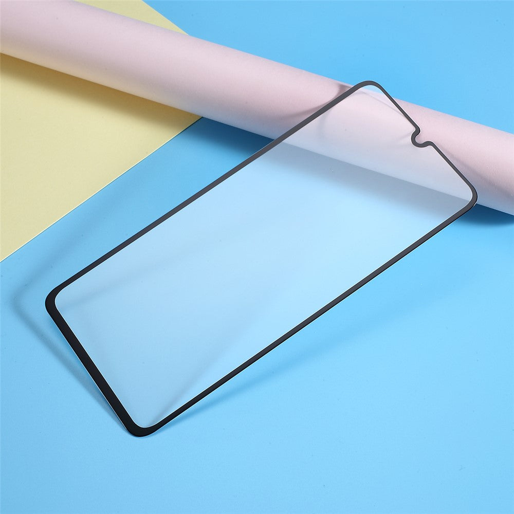 [Silketryk] 9D Hærdet Glas Fuld Lim Fuld Skærmbeskyttelsesfilm til Samsung Galaxy A70