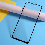 9H Curved Full Size Silk Print Tempered Glass Screen Protector for Samsung Galaxy A70