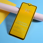9H Curved Full Size Silk Print Tempered Glass Screen Protector for Samsung Galaxy A70