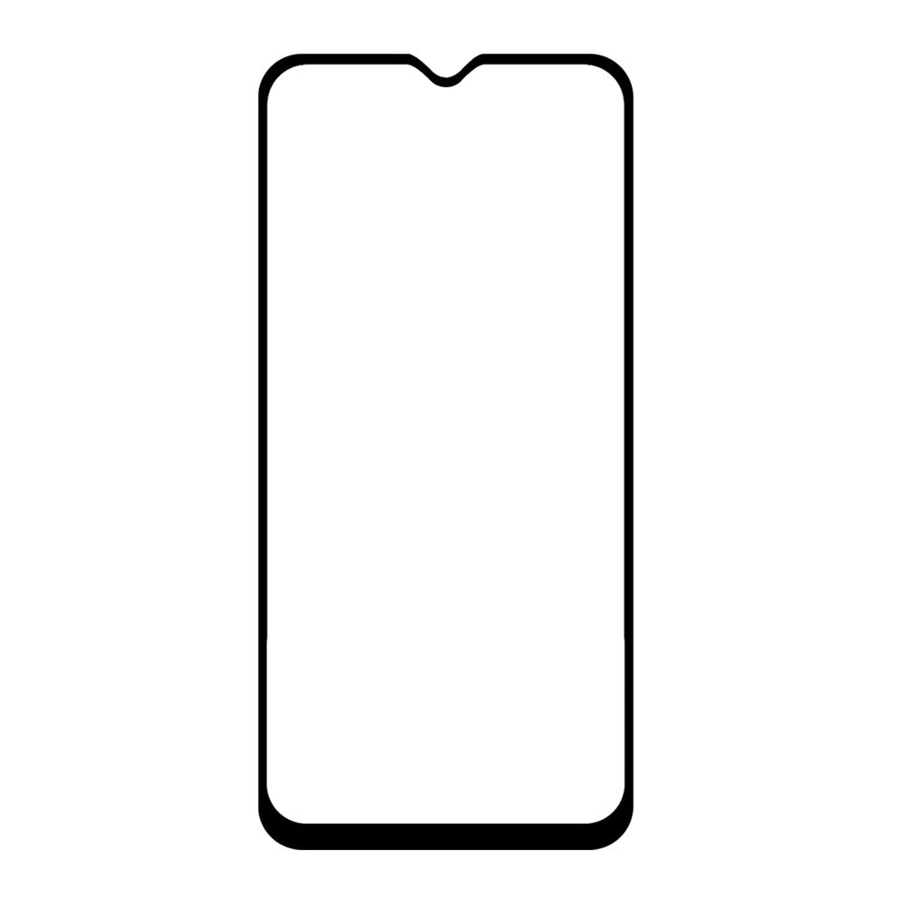 HAT PRINCE til Samsung Galaxy A30 / A20 Full Glue 0.26mm 9H 2.5D Hærdet Glas Skærm Fuld Dækning Beskyttelse
