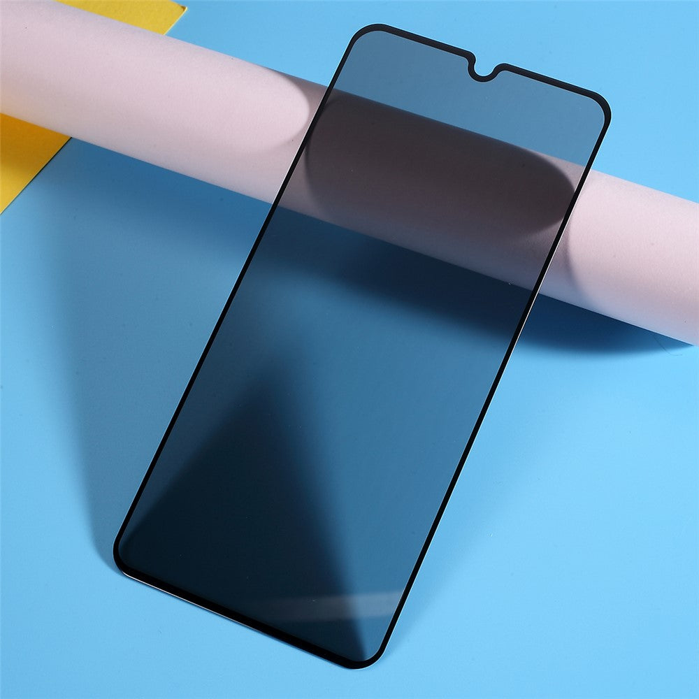 Silkestryck Anti-Spion Heltäckande Härdat Glas Skärmskyddsfilm för Huawei P30 Lite / Nova 4e