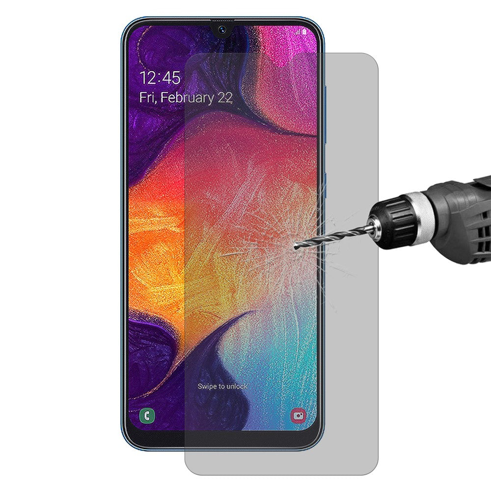 HAT PRINCE för Samsung Galaxy A50/A50s/A30s / A30 0,26 mm 9H 2,5D Integritetsskydd Härdat Glasskydd