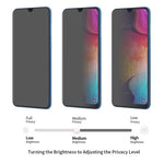 HAT PRINCE for Samsung Galaxy A50/A50s/A30s / A30 0.26mm 9H 2.5D Privacy Protection Tempered Glass Protector