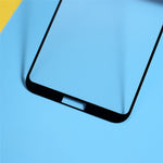 9H Curved Full Size Silk Print Tempered Glass Screen Protector for Huawei Y5 (2019) / Honor 8S
