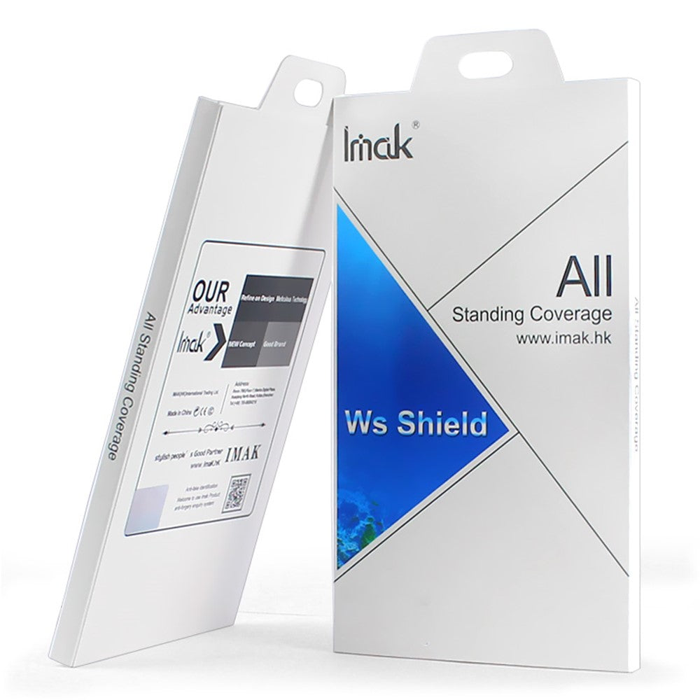 IMAK Soft Anti-peep Hydrogel Film II Full Cover Front Screen Protector Film [Support Screen Ultrosonic Fingerprint Recognition] for Huawei P30 Pro