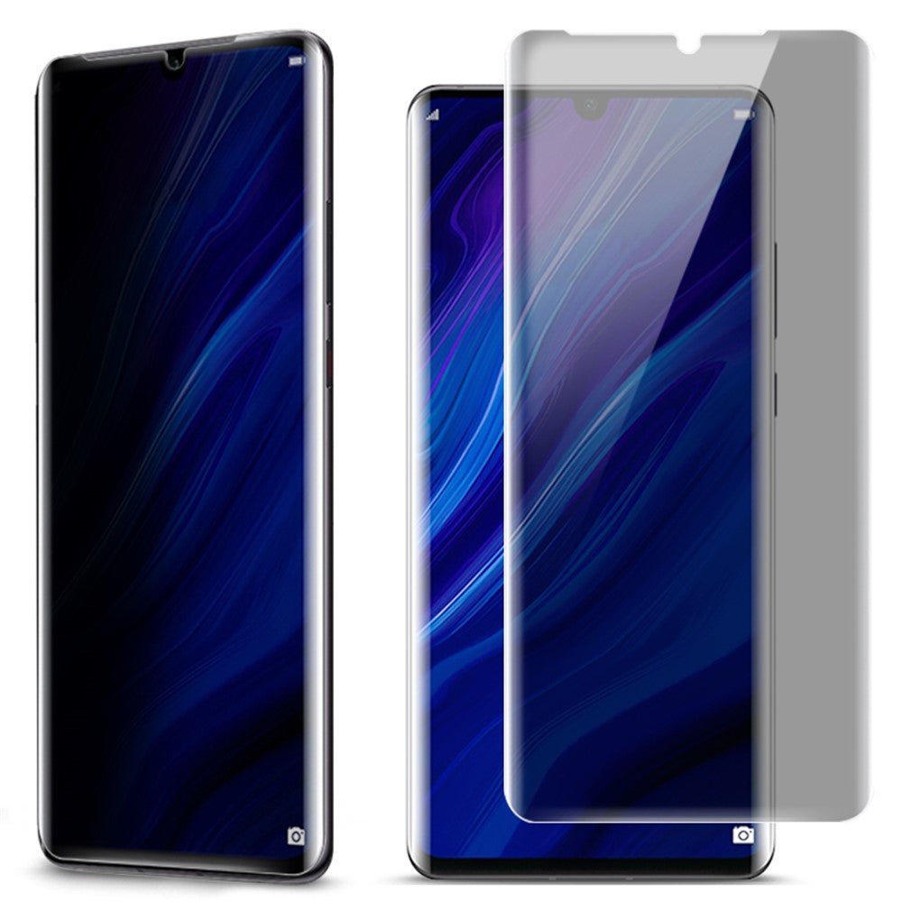 IMAK Soft Anti-peep Hydrogel Film II Full Cover Front Screen Protector Film [Support Screen Ultrosonic Fingerprint Recognition] for Huawei P30 Pro
