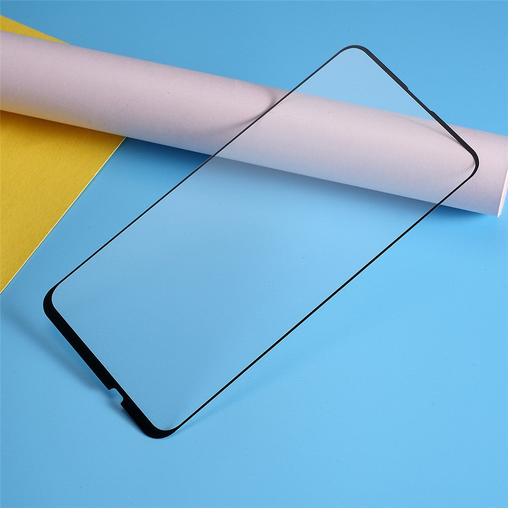 Heltäckande 9D-skärmskydd i härdat glas med silkestryck för Huawei P Smart Z