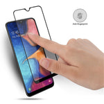 AMORUS Screen Protector for Samsung Galaxy A20e Full Screen Full Glue Silk Printing Tempered Glass Protective Film