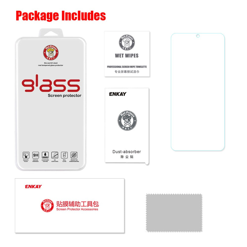 HAT PRINCE 0.26mm 9H 2.5D Tempered Glass Screen Protector for Xiaomi Redmi Note 7/Note 7 Pro (India)/Note 7S