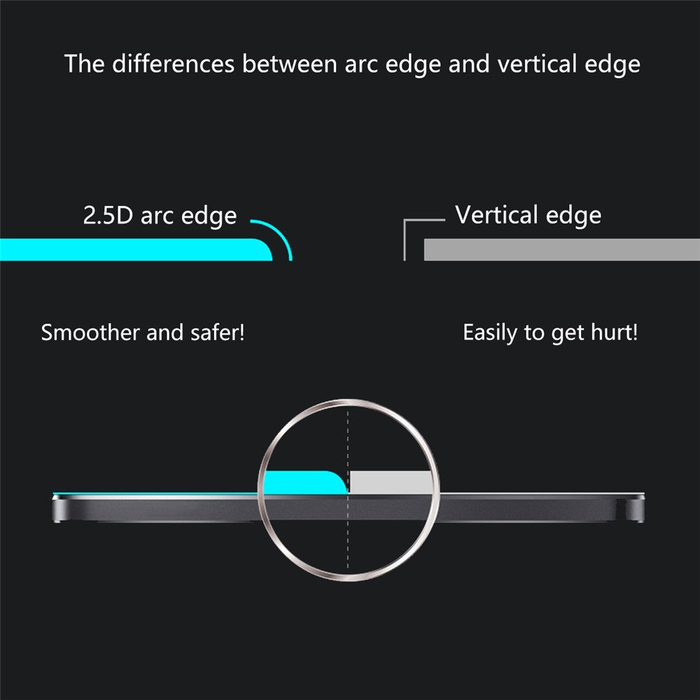 HAT PRINCE 0.26mm 9H 2.5D Tempered Glass Screen Protector for Xiaomi Redmi Note 7/Note 7 Pro (India)/Note 7S
