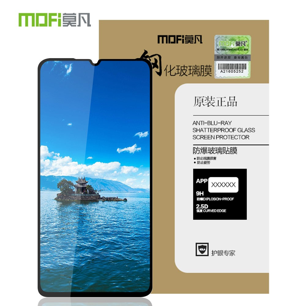 MOFI 9H-skärmskyddsfilm i härdat glas med heltäckande skydd för Xiaomi Mi CC9 / Mi CC9 Meitu Edition/ Mi 9 Lite