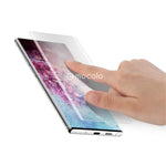 MOCOLO til Samsung Galaxy Note 10 Plus / Note 10 Plus 5G 3D Buet [UV-lys Bestråling] Fuld Dækning Hærdet Glas Skærmbeskytter UV-film