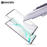 MOCOLO 3D Full Screen buet skærmbeskytter af hærdet glas (fingeraftryksoplåsning) til Samsung Galaxy Note 10 Plus/Note 10 Plus 5G