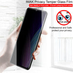 IMAK Anti-Peep 9H Tempered Glass Screen Guard Film for Samsung Galaxy A70