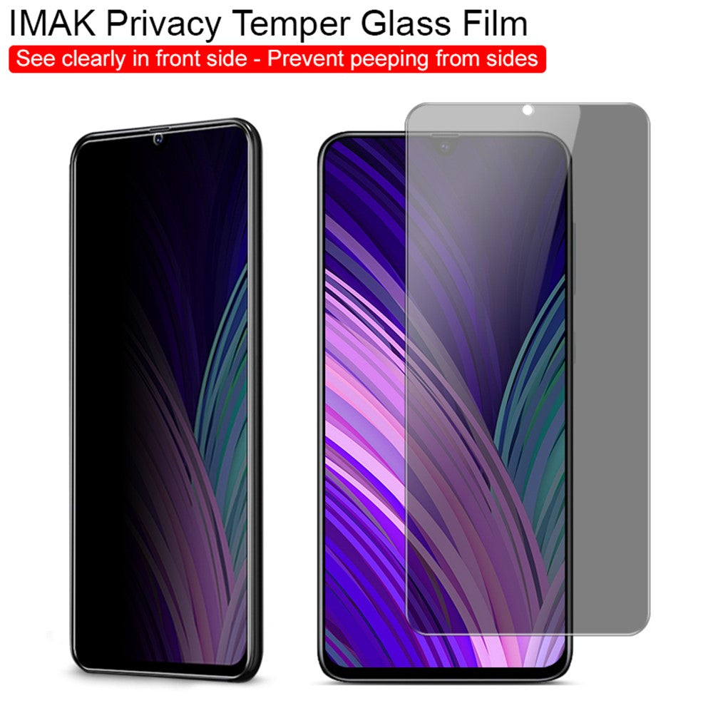 IMAK Anti-Peep 9H Tempered Glass Screen Guard Film for Samsung Galaxy A70