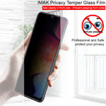 IMAK Privacy Anti-Peep 9H Tempered Glass Screen Film for Samsung Galaxy A20 / A30 / A50 / M30 / A40s