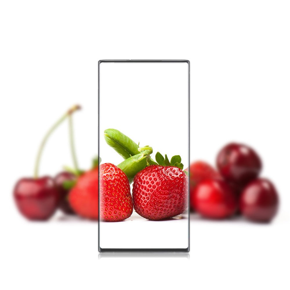 AMORUS 3D Fuld Dækning Buet Hærdet Glas Skærmfilm (Fingeraftryksoplåsning) til Samsung Galaxy Note 10 Plus / 10 Plus 5G