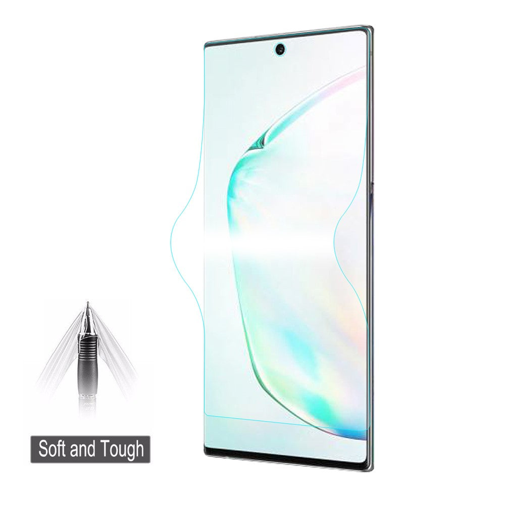 HAT PRINCE Hydrogel Film 3D Full Coverage Front and Back Screen Soft Films for Samsung Galaxy Note 10 Plus / Note 10 Plus 5G