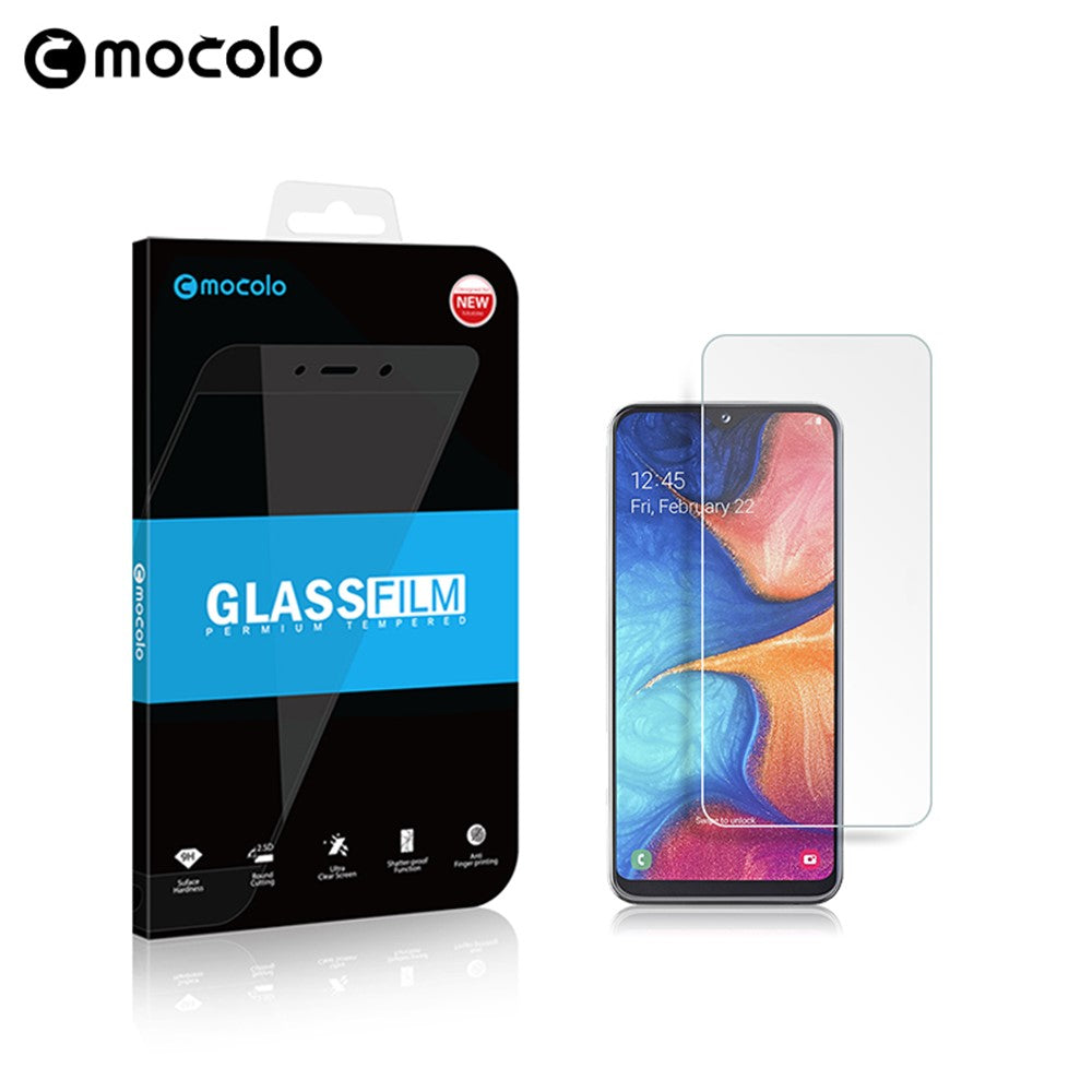MOCOLO Ultra Clear hærdet glas skærmbeskyttelsesfilm til Samsung Galaxy A20e